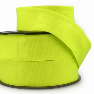 Sport elastiek 40  mm  limoen fluo