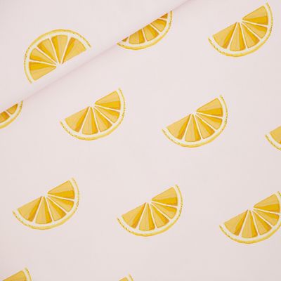 Oranges canvas sleutelbloem roze