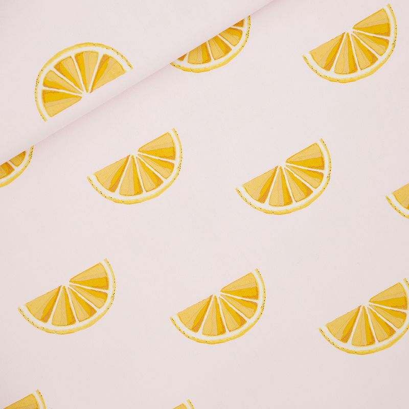 Oranges canvas sleutelbloem roze