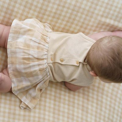 Purest cotton maxi vichy