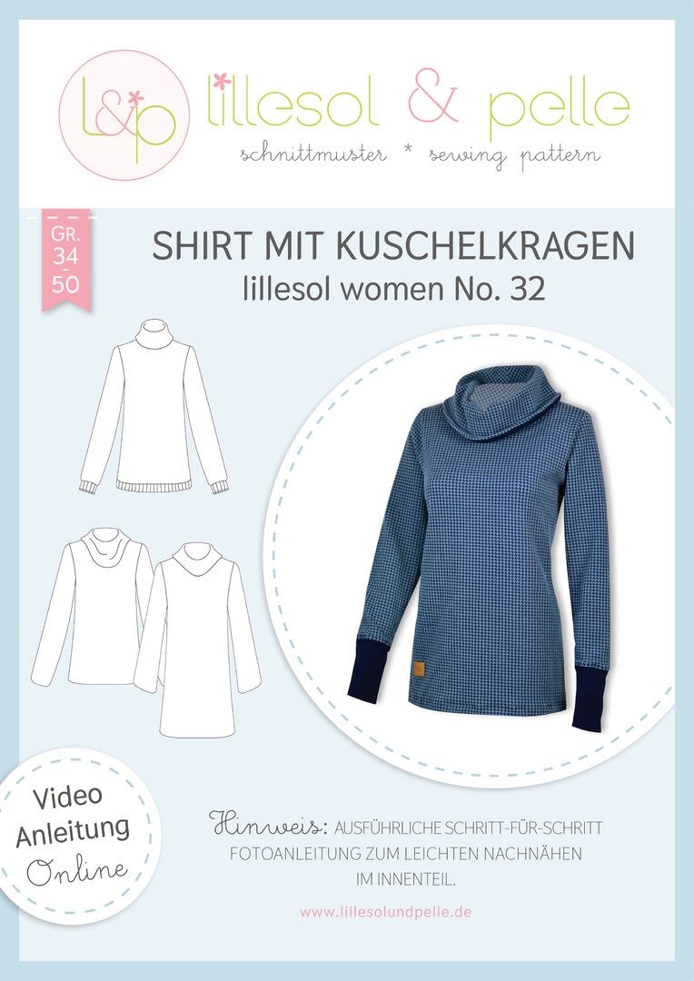 T shirt met rolkraag n° 32