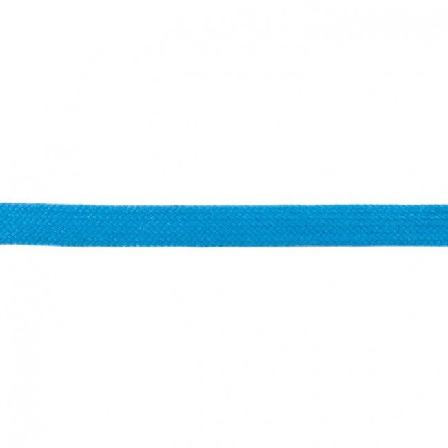 Anorakkoord plat 20 mm aqua