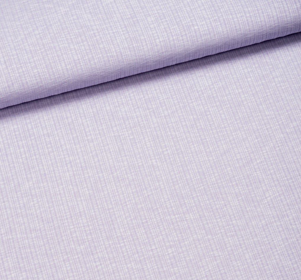 Viscose tricot ribbel lila