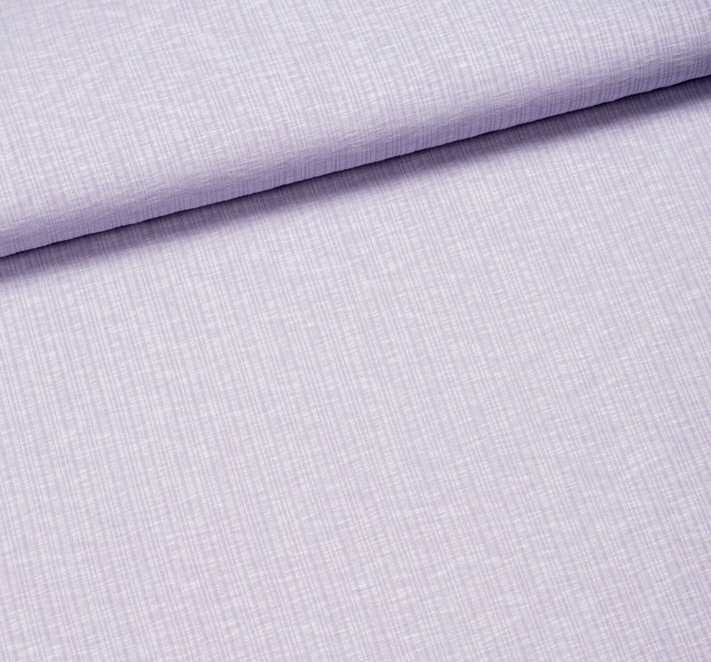 Viscose tricot ribbel lila