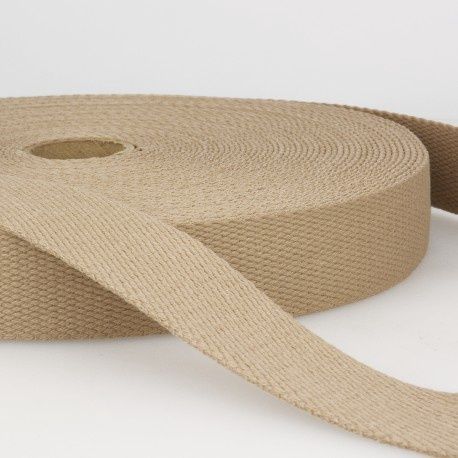 Tassenband 30 mm taupe