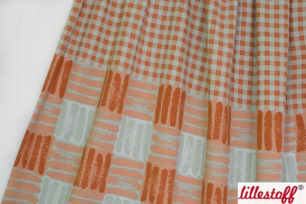 Sweat geruit oranje