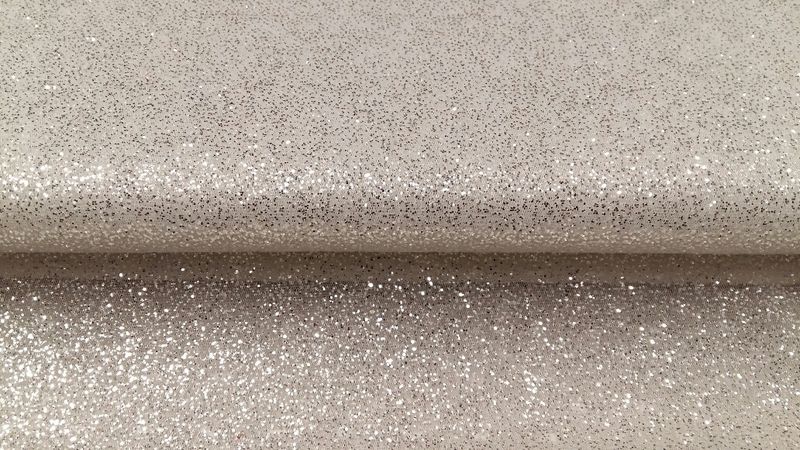 Tulle met zilver glitters