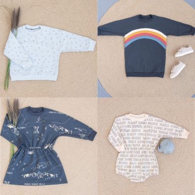 Teddy sweater, jurk en playsuit