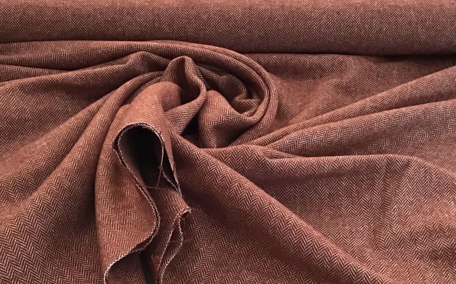 Tweed donker rood