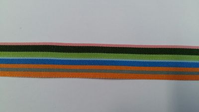 Ripsband multi streep