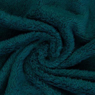 Tamme dubbelzijdig teddy petrol