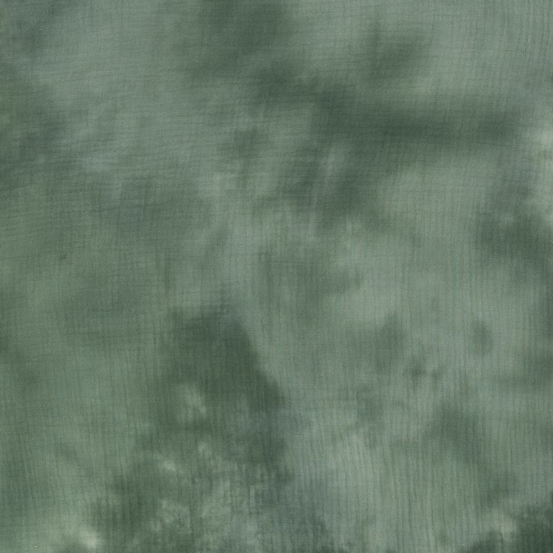 Double gauze batik groen