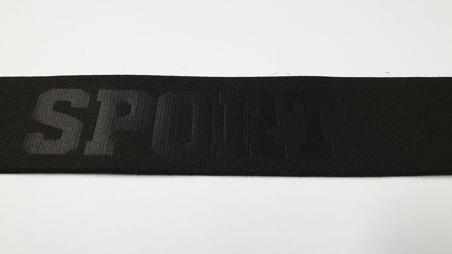 Sport elastiek 40 mm  Zwart