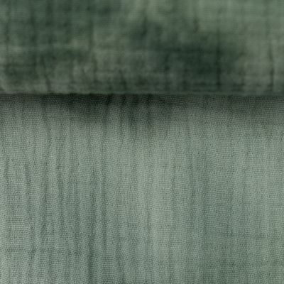 Double gauze batik groen