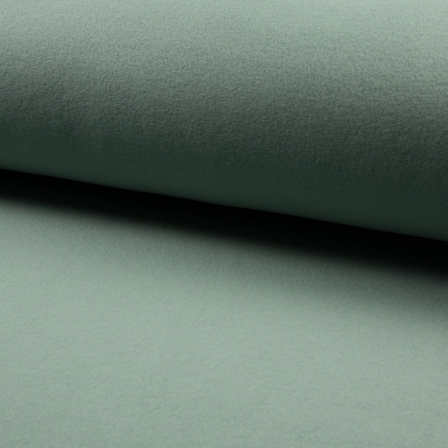 Fleece organic cotton dusty mint