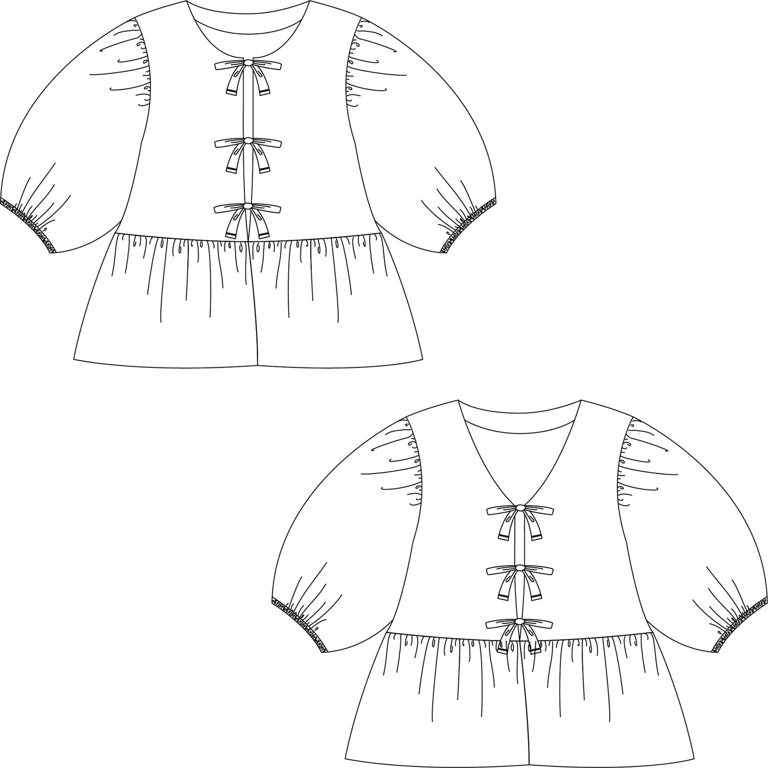 Evie blouse