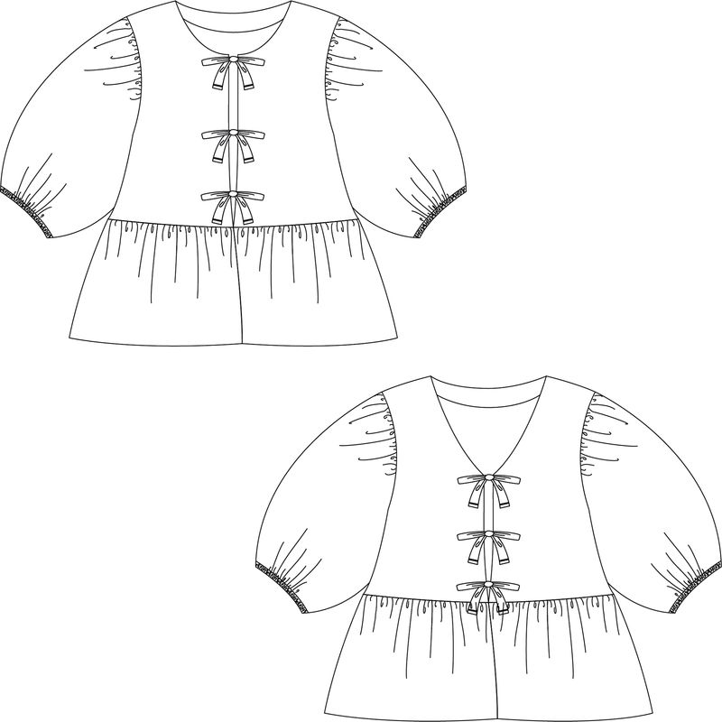 Evie blouse
