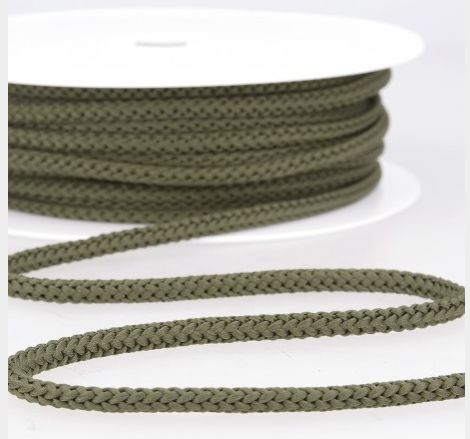 Anorakkoord  4,5 mm Mosgroen
