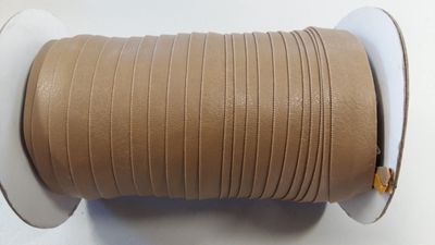 Biais leder beige