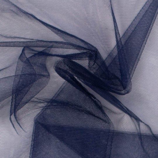 Tulle donker blauw