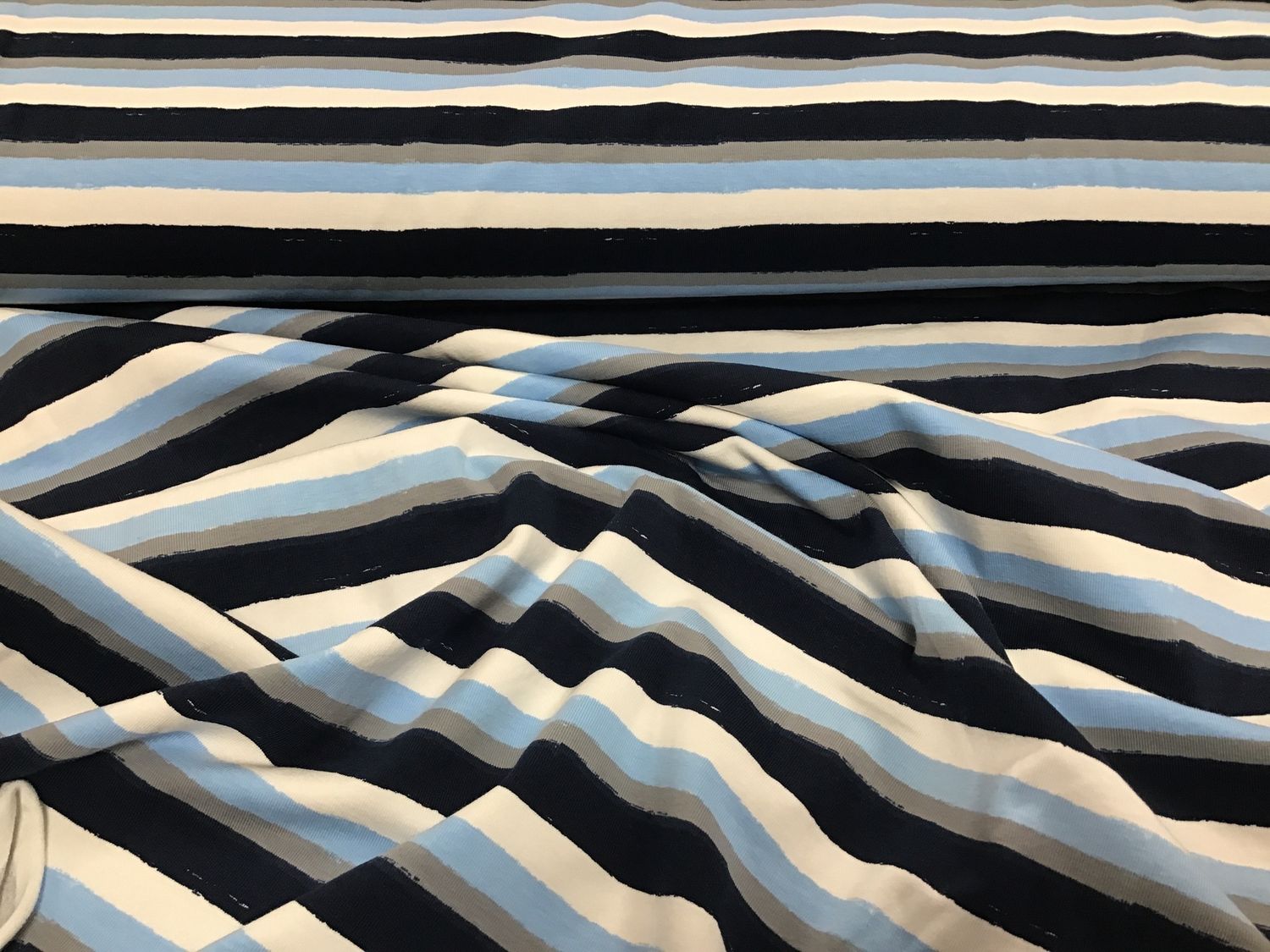 Blue stripes