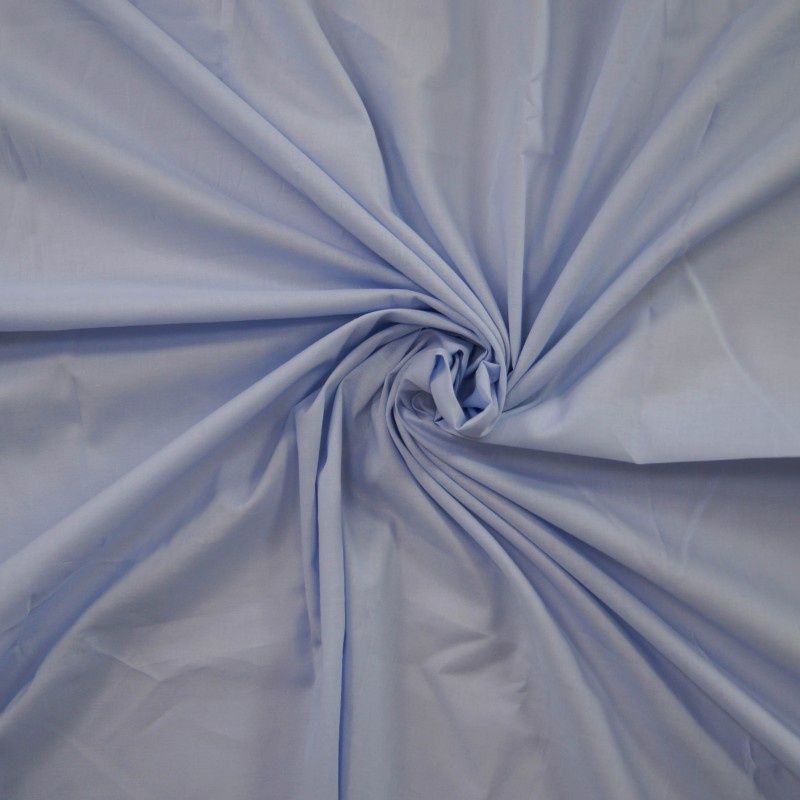 Batist katoen babyblauw