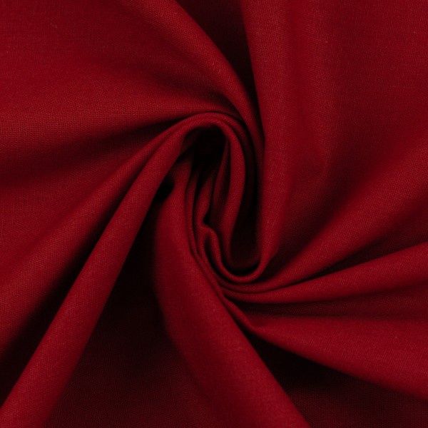 Heide katoen wijnrood