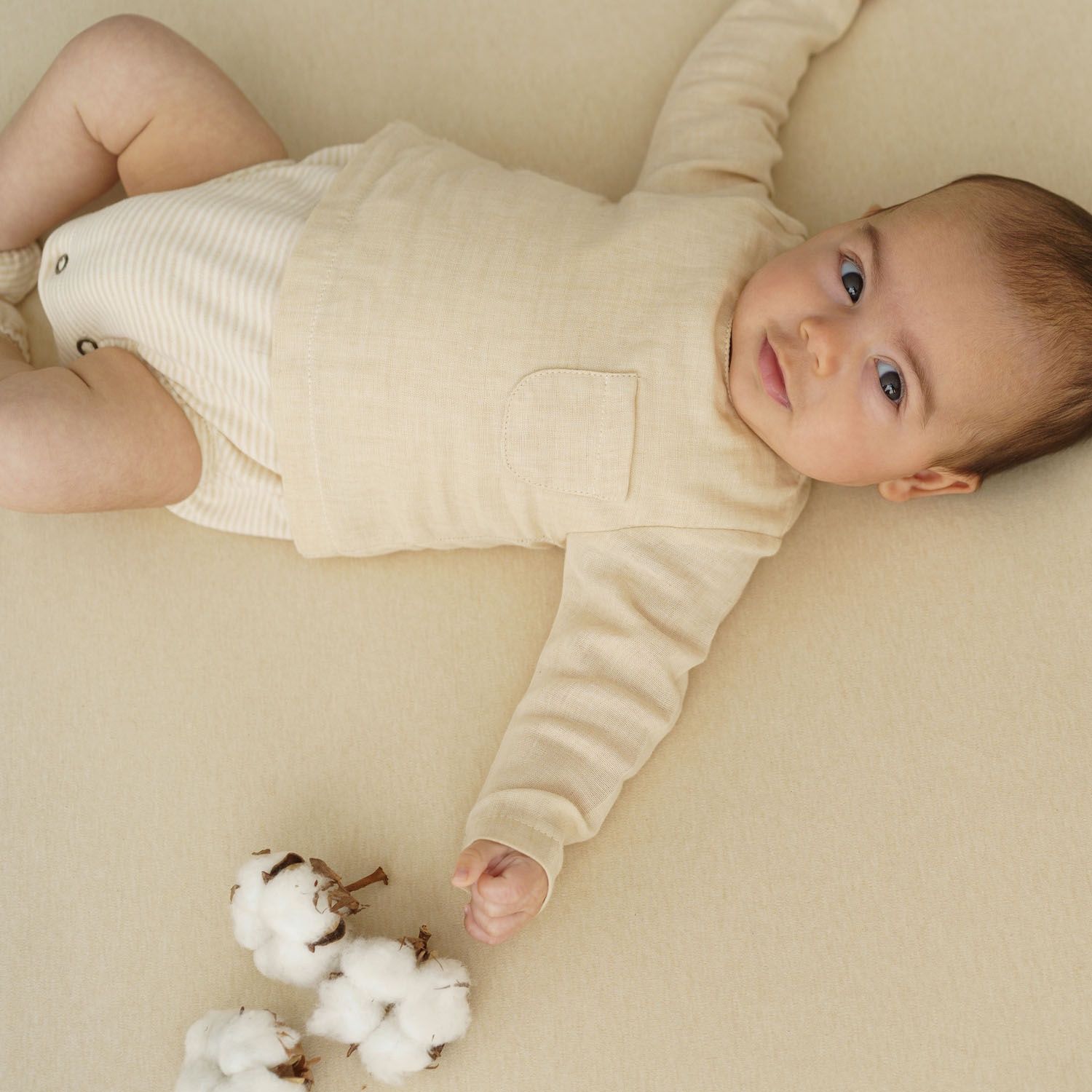 Purest cotton light brown