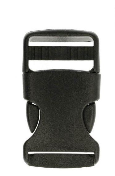 Turbo sluiting zwart 25 mm