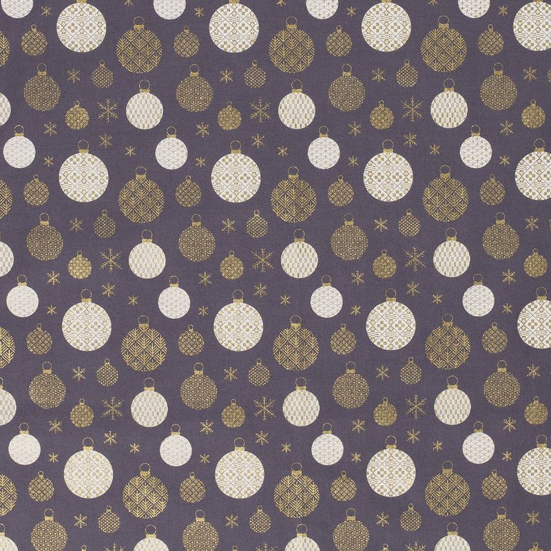 Golden christmas balls grijs