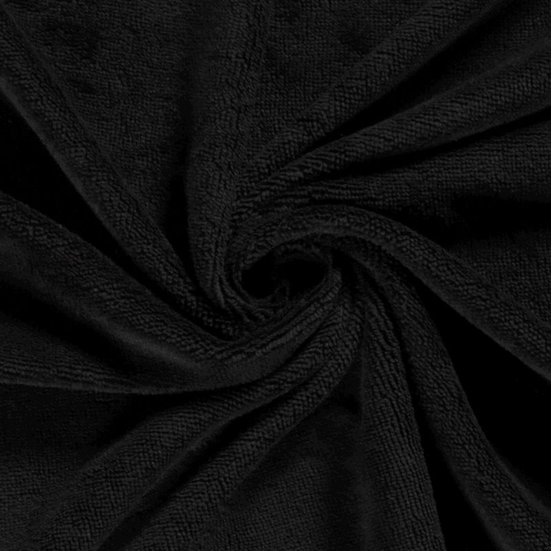 Bamboe fleece zwart