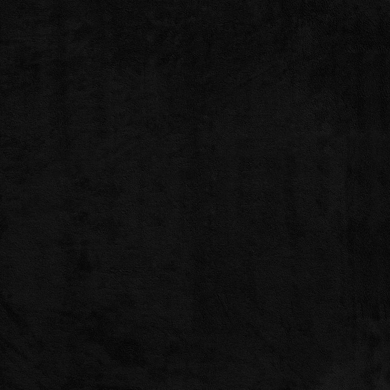 Bamboe fleece zwart