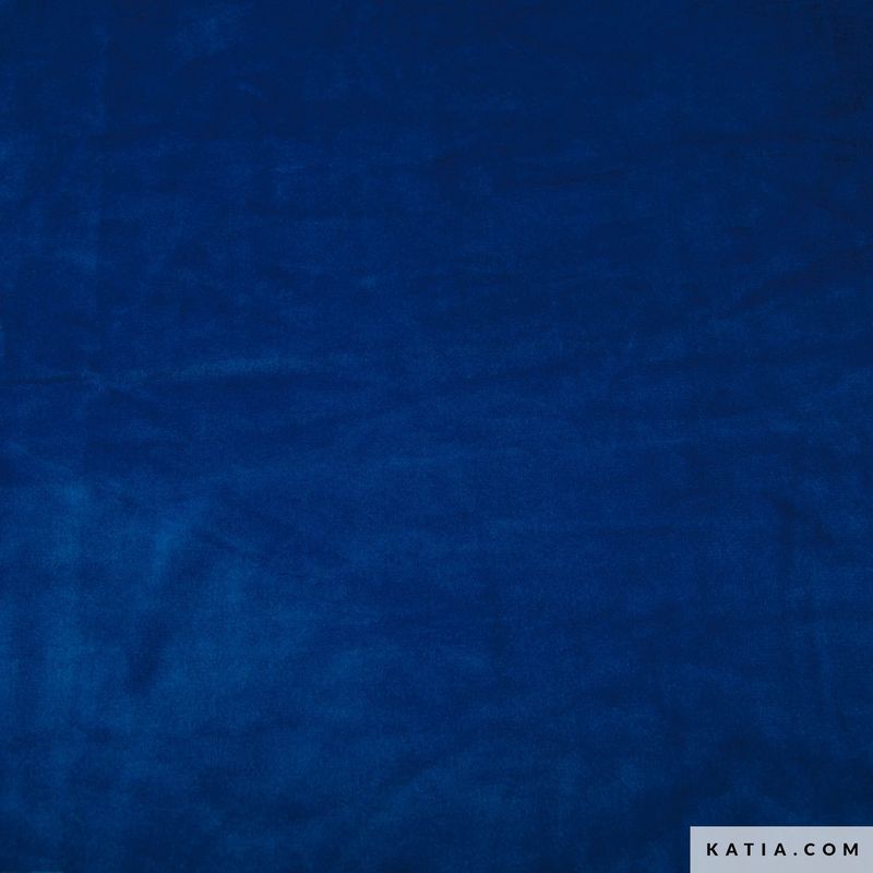 Velvet knit blue