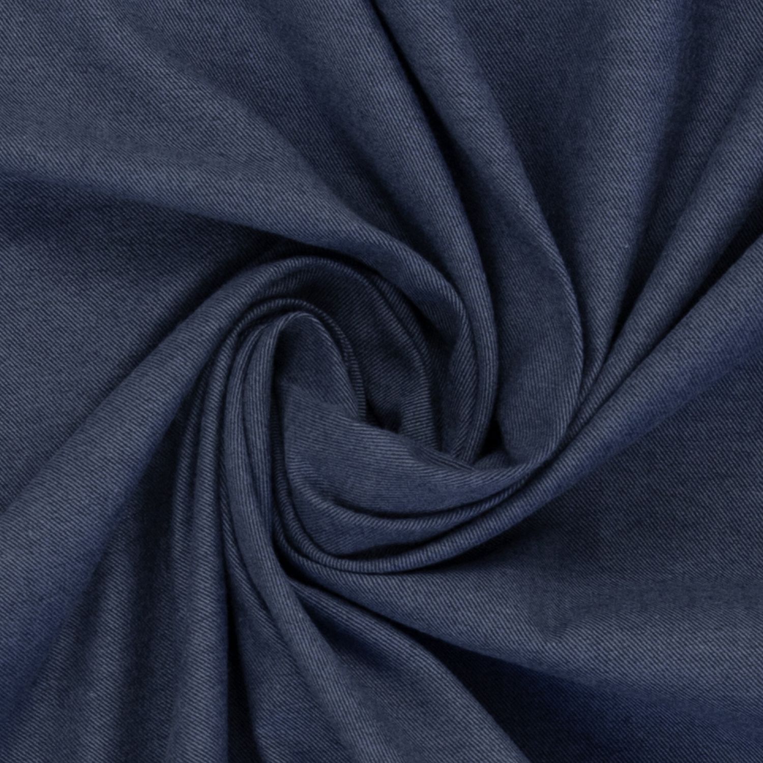 Flanel katoen Hudson blauw