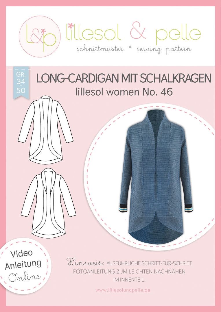 Cardigan met sjaalkraag n°46