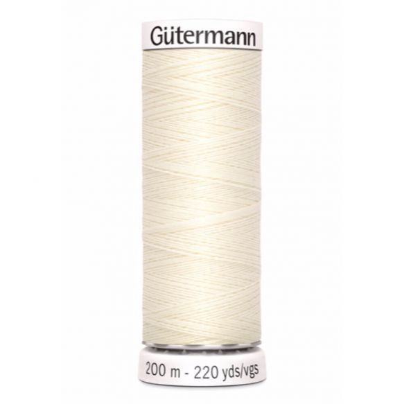 Allesnaaigaren Gütermann 200m off white