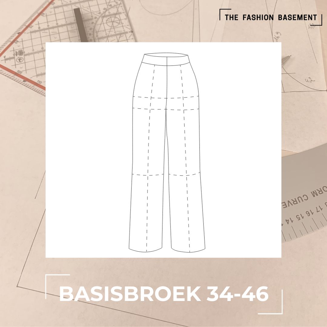 Basispatroon  broek 34-46
