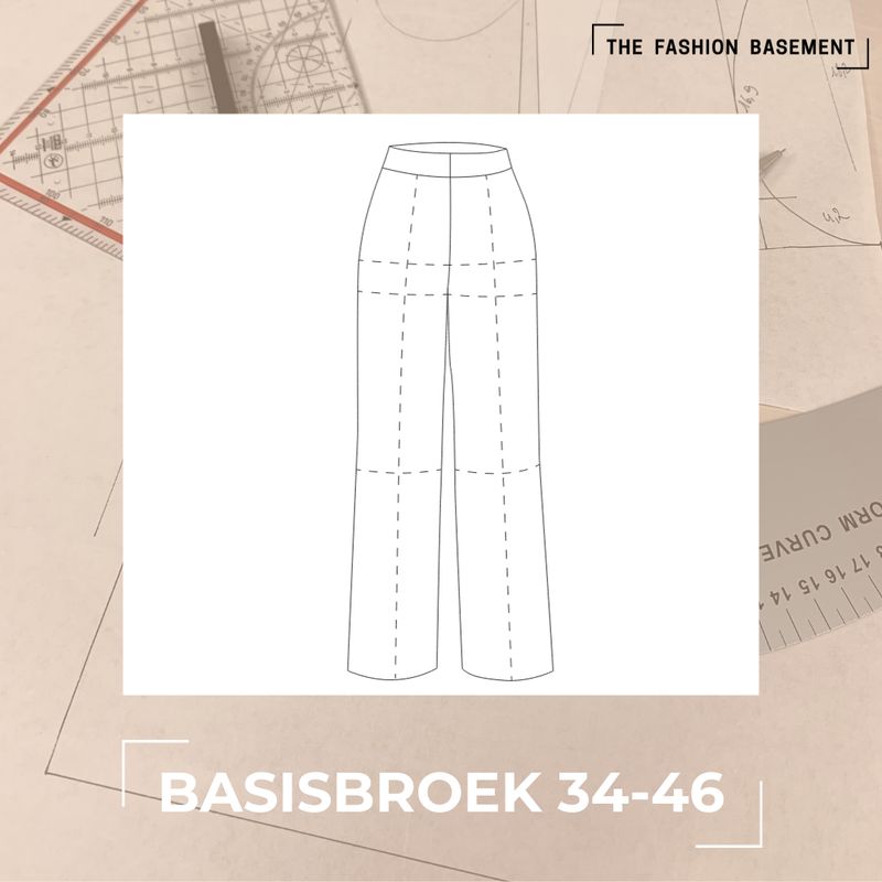 Basispatroon  broek 34-46