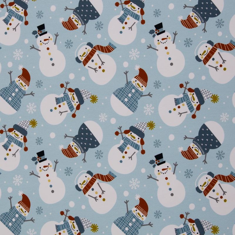 Holly snowman