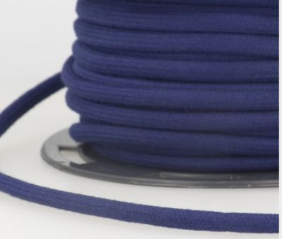 Anorakkoord 8 mm marineblauw