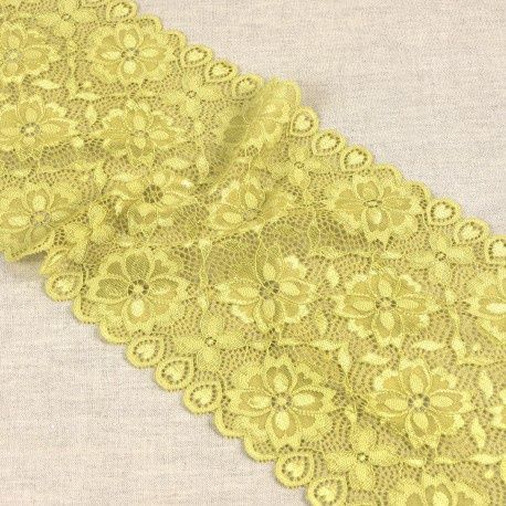 Kant bloemen  18 cm anijs