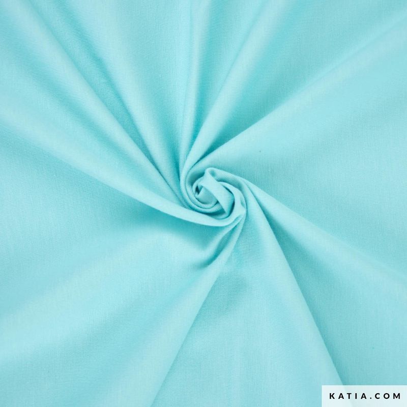 Tricot turquoise blauw