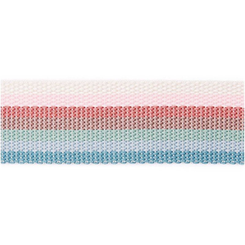 Tassenband  gestreept smokey
