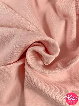 French terry oranje roze/Chase t-shirt stof