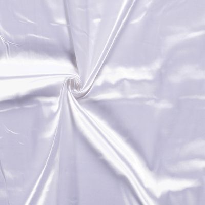 Satijn stretch  white