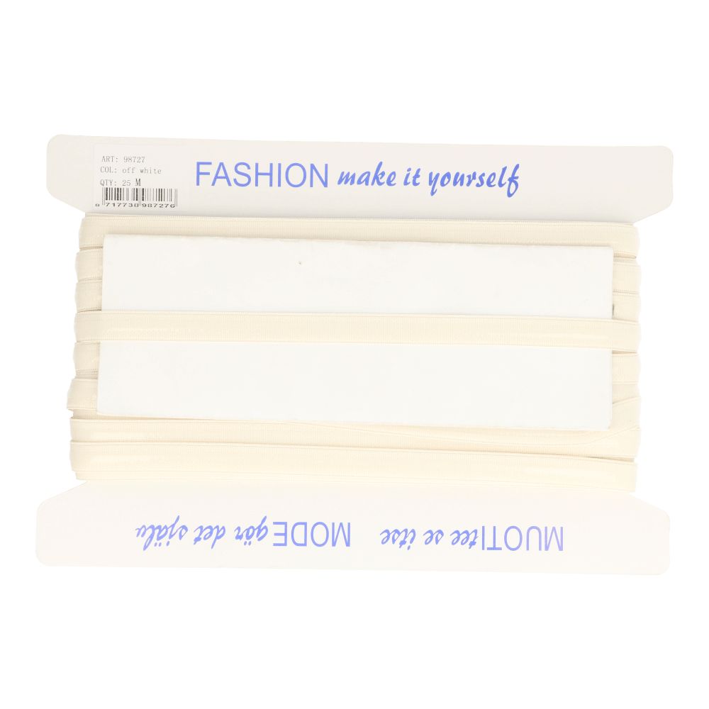 Schouderband antislip off white 14 mm