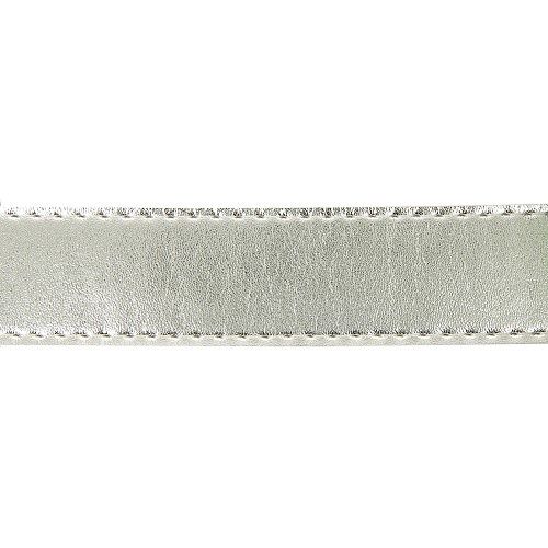 Tassenband simili 30 mm zilver