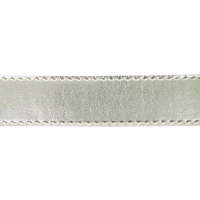 Tassenband simili 30 mm zilver
