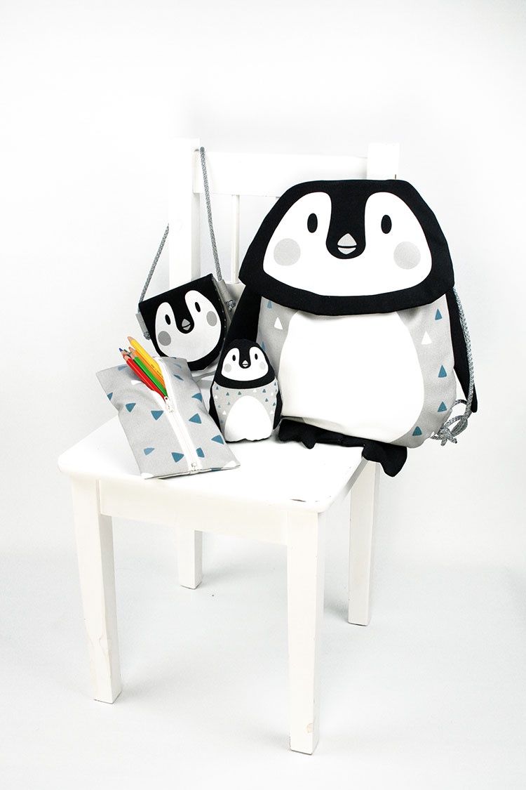 Rugzakje dieren Pinguïns by Käselotti