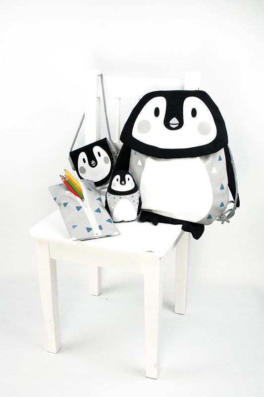 Rugzakje dieren Pinguïns by Käselotti